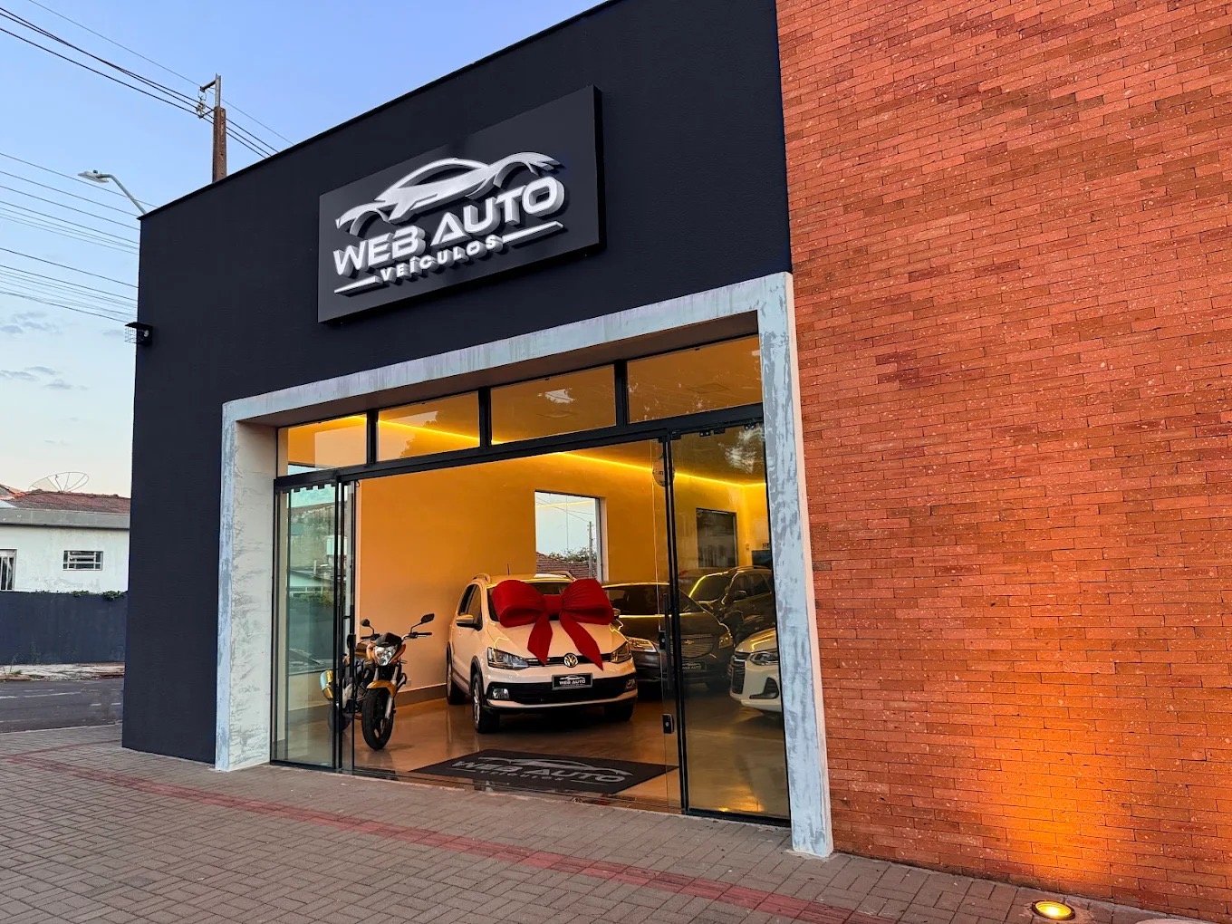 Entrada da Web Auto